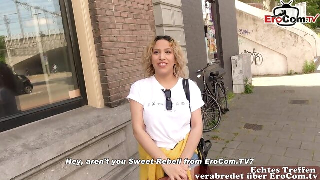 amateur casting Dutch woman tourist picked up in Germany and fucked without a condom german